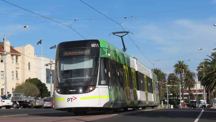 Yarra Trams Bombardier Flexity Swift Class E 6011